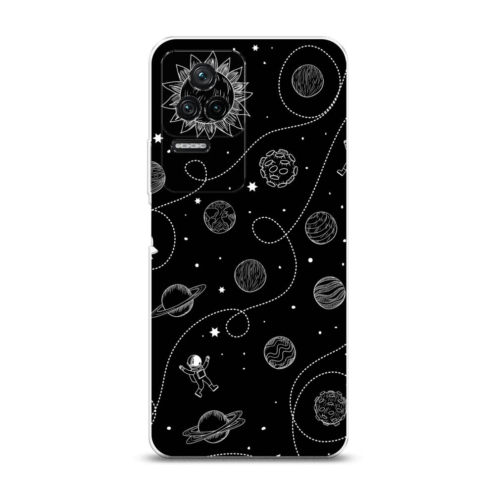 

Чехол Awog на Poco F4/Redmi K40S "В невесомости", Разноцветный, 314650-4
