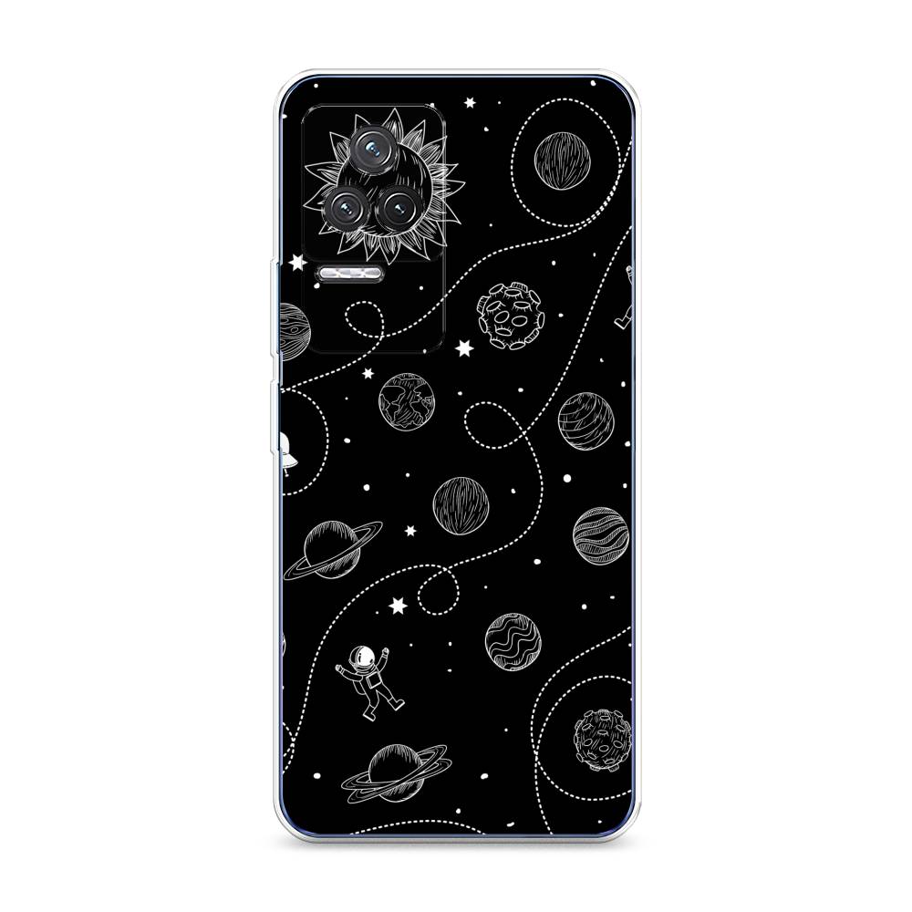 

Чехол Awog на Xiaomi Redmi K50 "В невесомости", Разноцветный, 312250-4