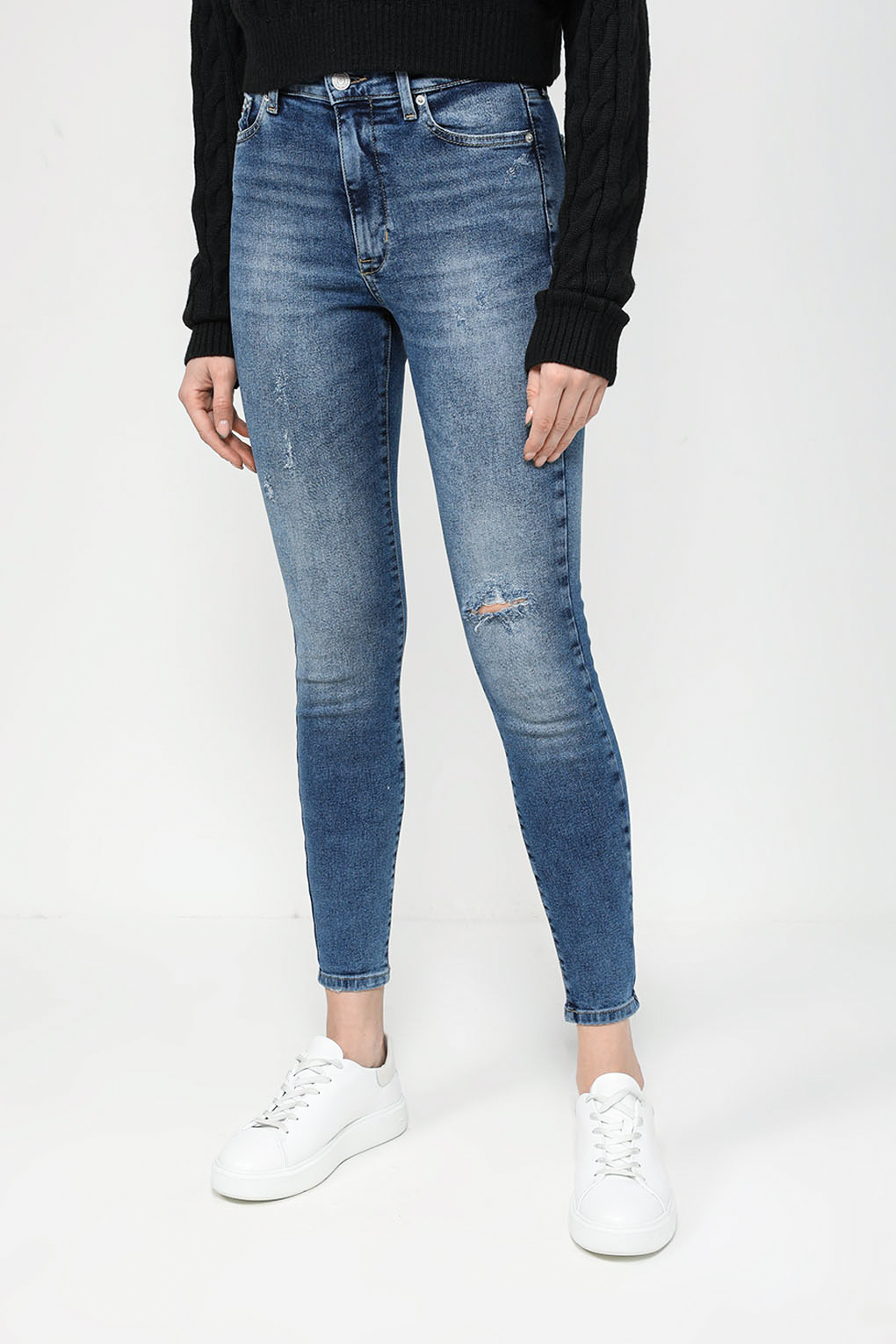 

Джинсы женские Tommy Jeans DW0DW16030 синие 25/30, Синий, DW0DW16030