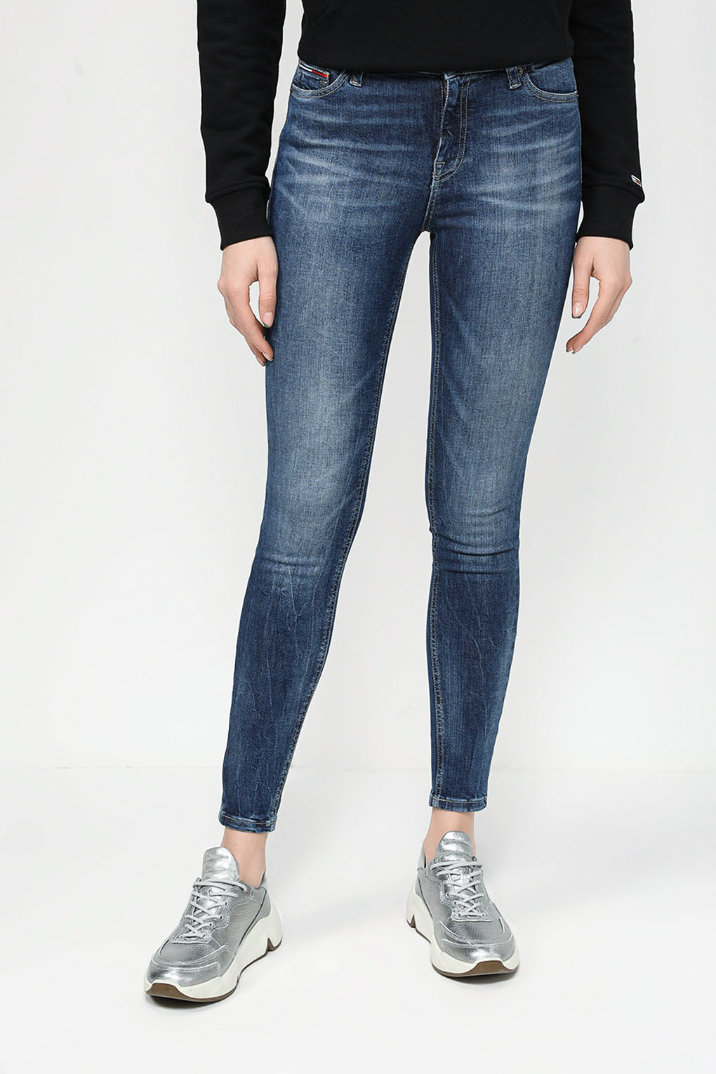 

Джинсы женские Tommy Jeans DW0DW16039 синие 25/30, Синий, DW0DW16039