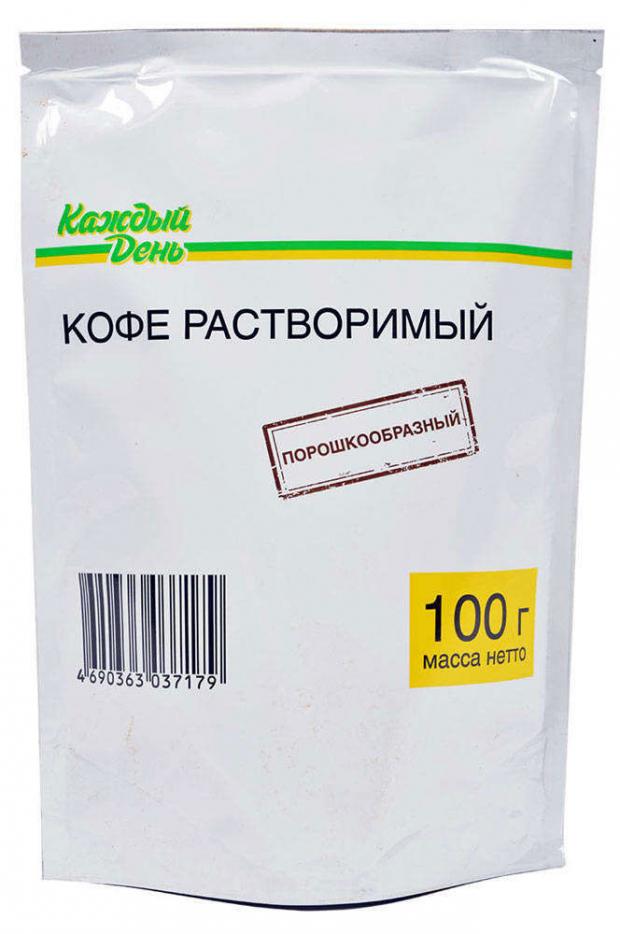 Кофе растворимый Каждый День порошкообразный 100 г 169₽