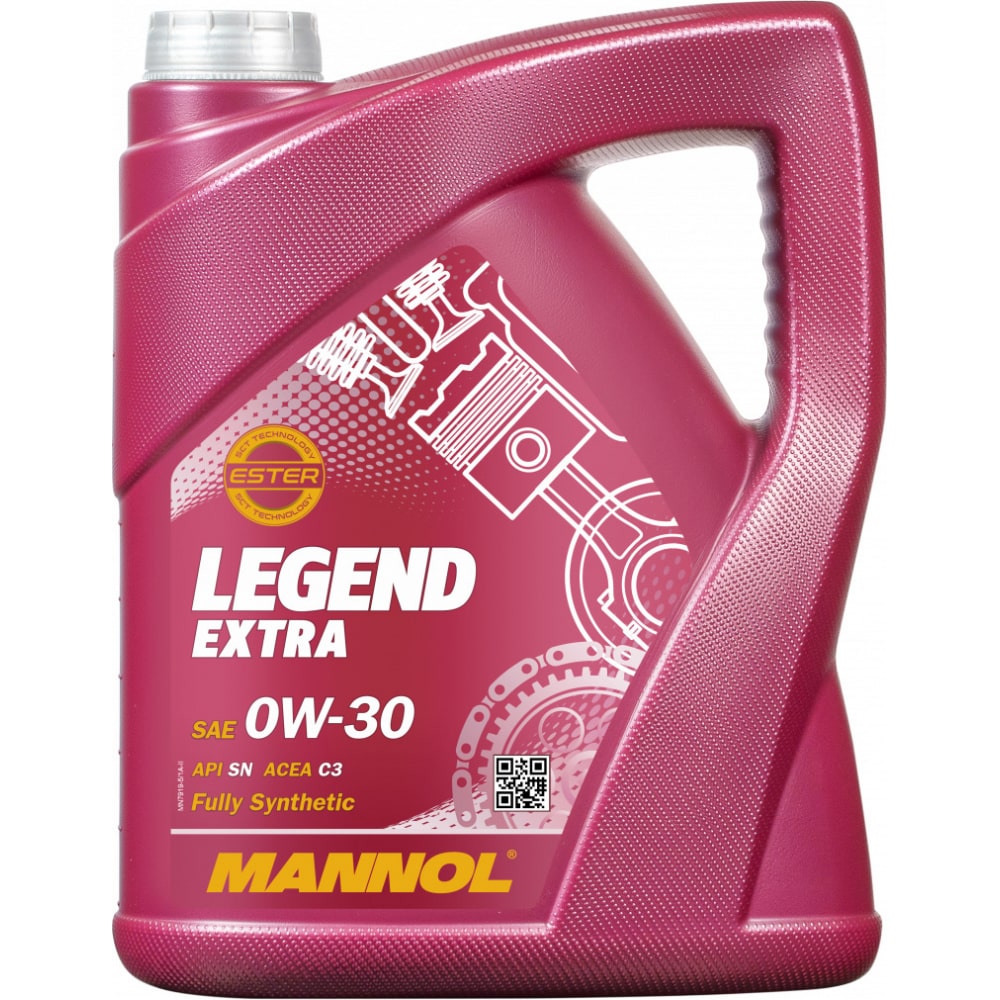 Моторное масло MANNOL синтетическое LEGEND EXTRA 0W30 5л