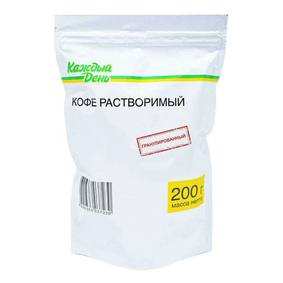 Кофе Каждый день растворимый гранулированный 200 г