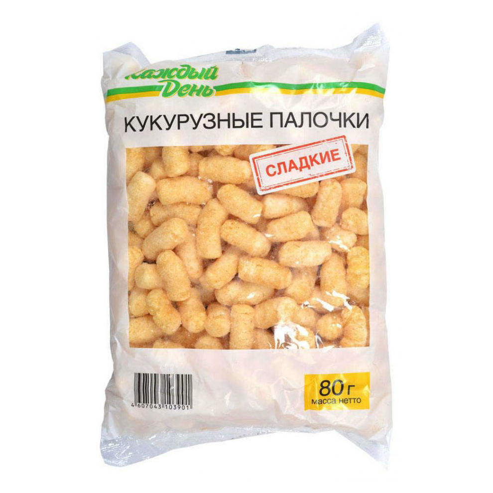 

Кукурузные палочки Каждый день сладкие 80 г