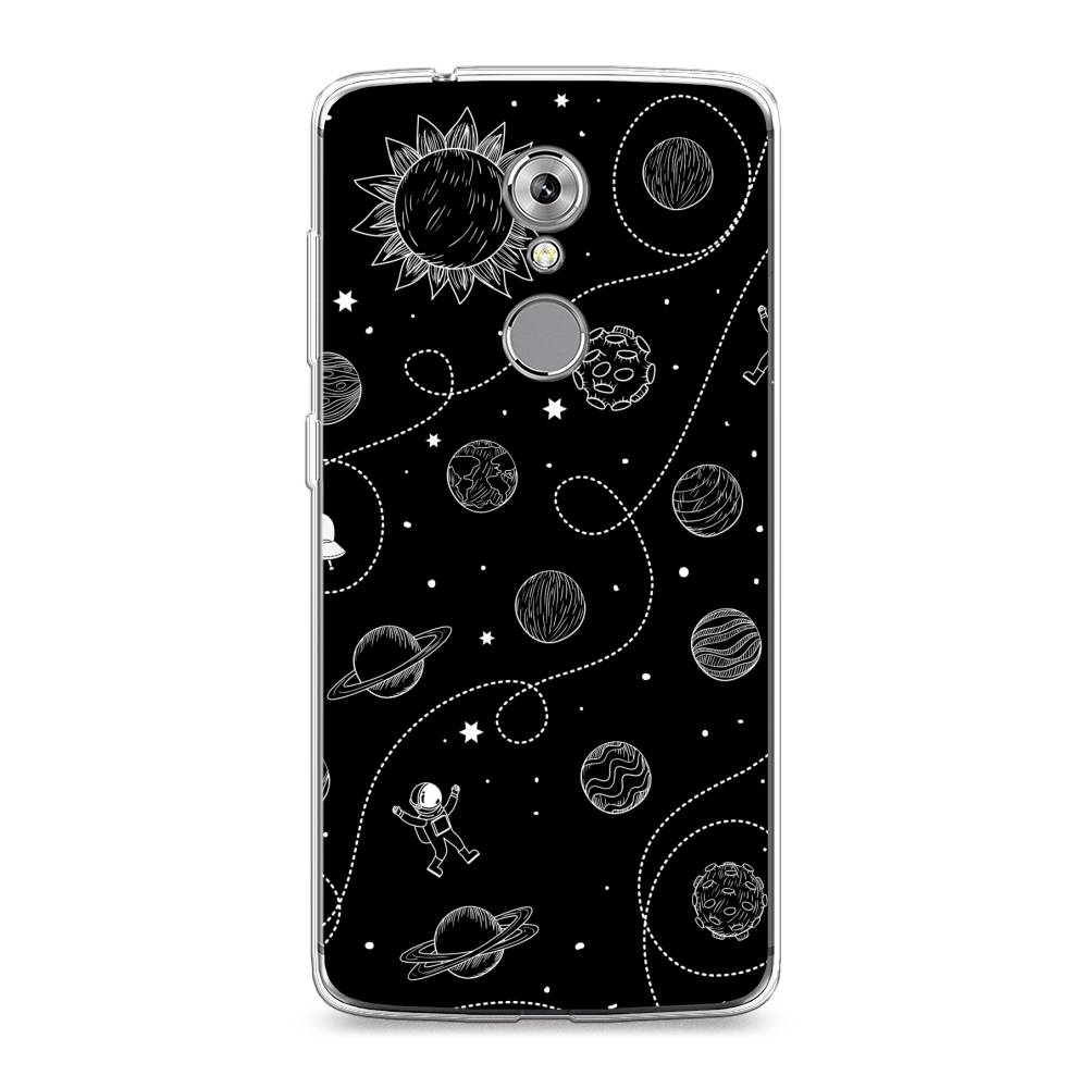 

Чехол Awog на ZTE Axon 7 / ЗТЕ Аксон 7 "В невесомости", Разноцветный, 131450-4