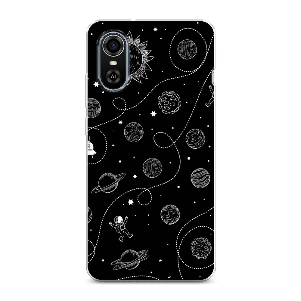 

Чехол Awog на ZTE Blade A31 Plus / ЗТЕ Блэйд A31 Plus "В невесомости", Разноцветный, 135750-4