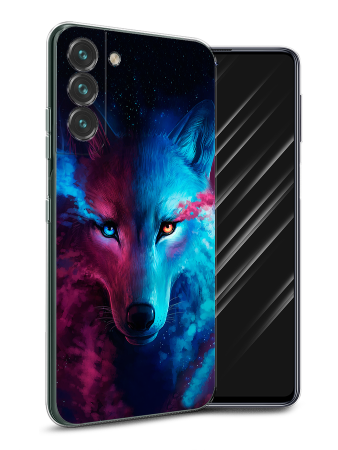 

Чехол Awog на Samsung Galaxy S22 / Самсунг S22 "Волшебный волк", Черный;серый, 2103850-1