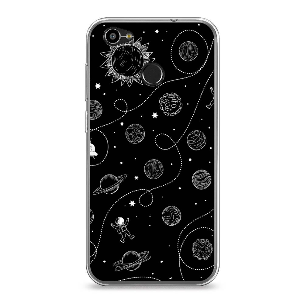 

Чехол Awog на ZTE Blade A6 / ЗТЕ Блэйд A6 "В невесомости", 132350-4