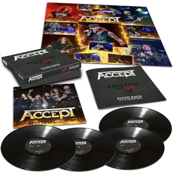 

Accept / Restless And Live (Blind Rage - Live In Europe 2015)(4LP)
