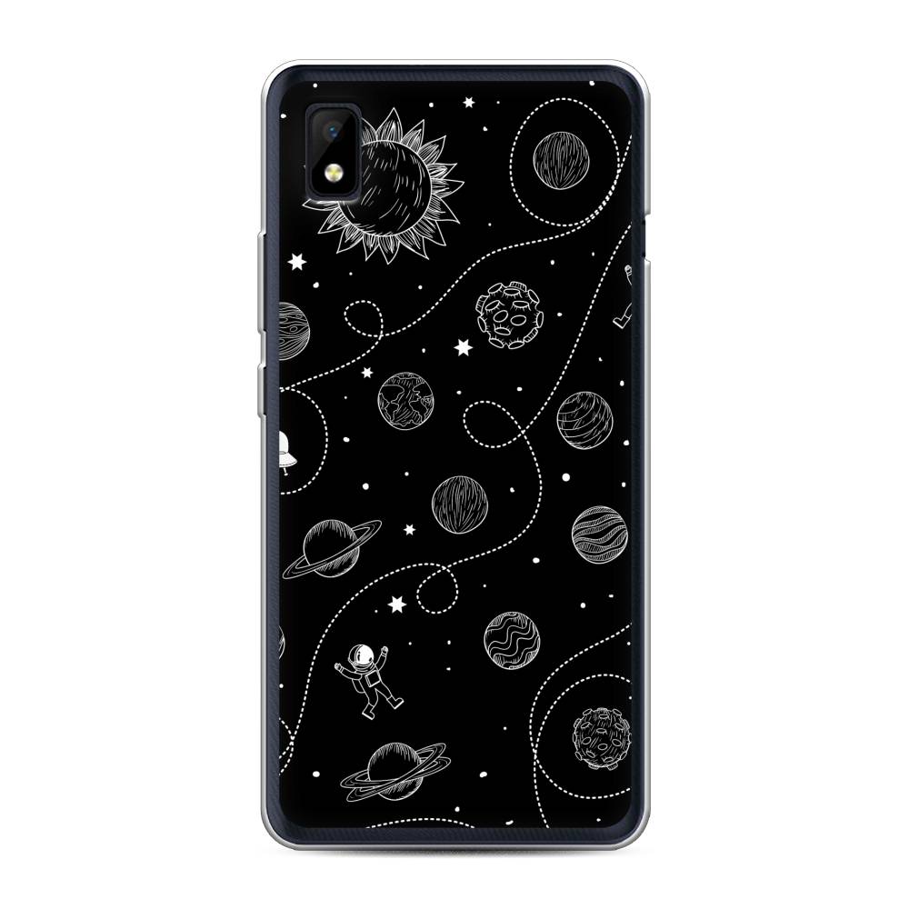 

Чехол Awog на ZTE Blade L210 / ЗТЕ Блэйд L210 "В невесомости", Разноцветный, 134150-4
