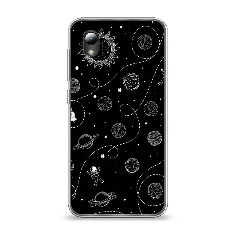 

Чехол Awog на ZTE Blade L8 / ЗТЕ Блэйд L8 "В невесомости", Разноцветный, 132850-4