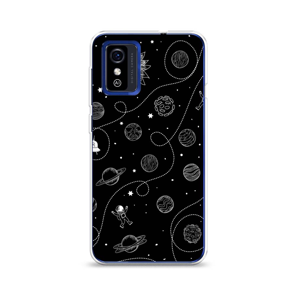 

Чехол Awog на ZTE Blade L9 / ЗТЕ Блэйд L9 "В невесомости", Разноцветный, 135250-4