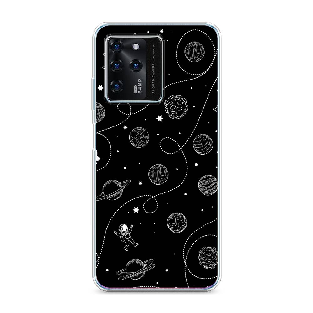 

Чехол Awog на ZTE Blade V30 / ЗТЕ Блэйд V30 "В невесомости", Разноцветный, 135350-4