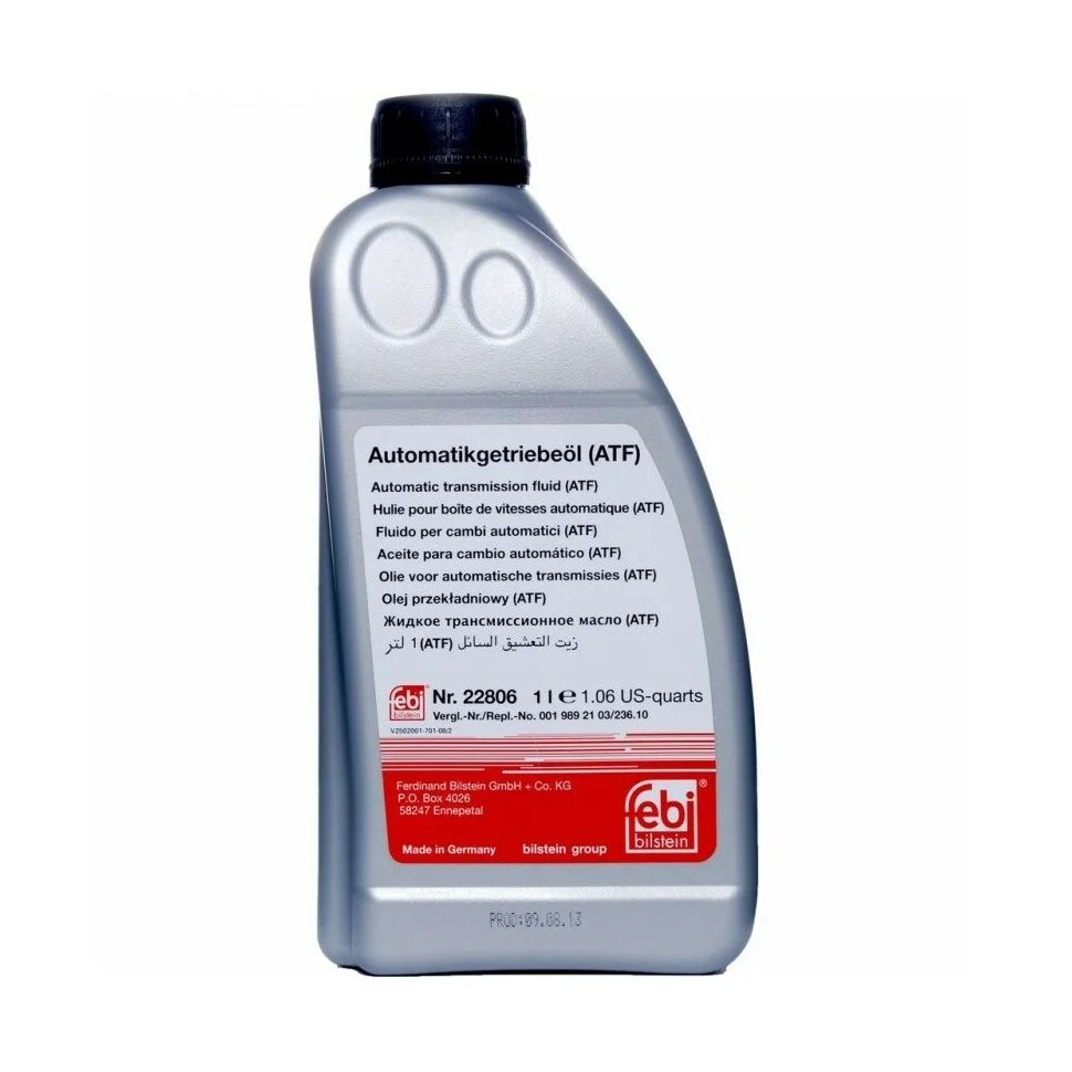 

Трансмиссионное масло Febi 49700 Atf желтое