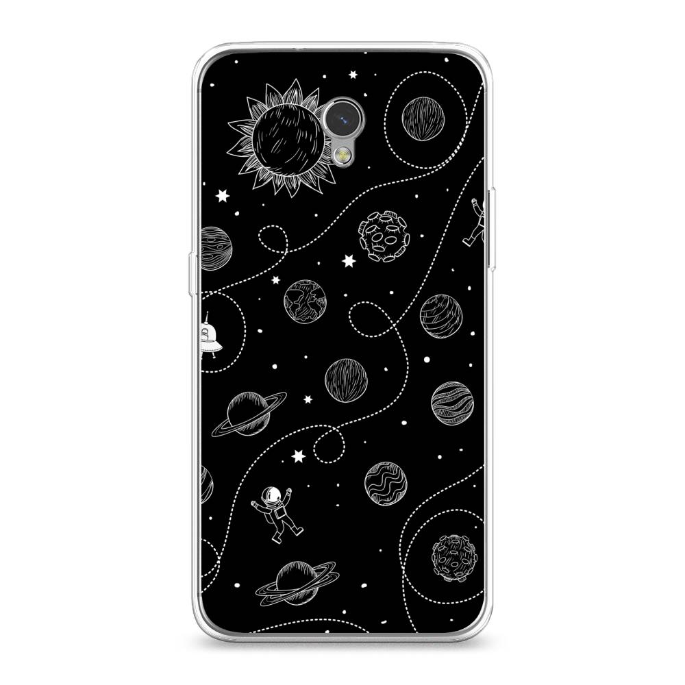 

Чехол Awog на ZTE Blade V7 / ЗТЕ Блэйд V7 "В невесомости", Разноцветный, 131150-4