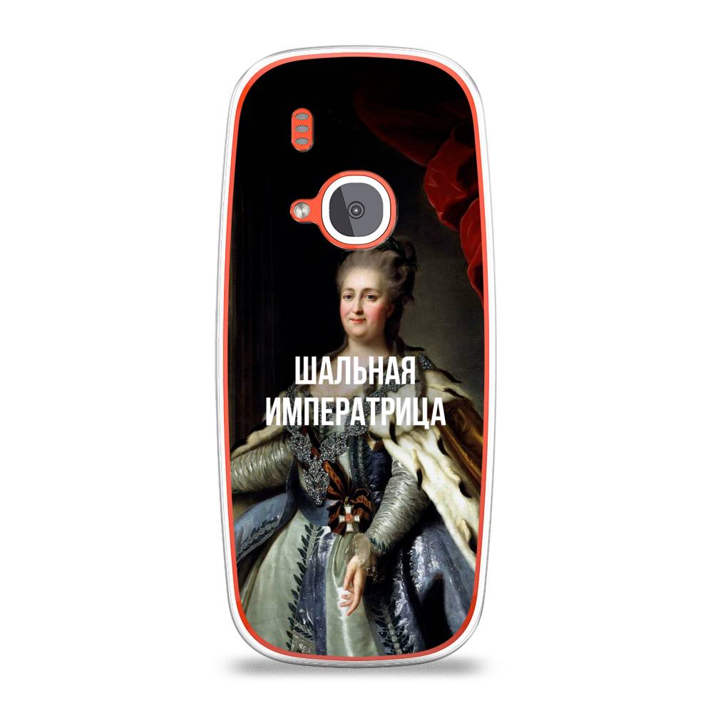 

Чехол Awog на Nokia 3310 (2017) / Нокиа 3310 (2017) "Шальная императрица", Синий;красный;белый, 120550-6