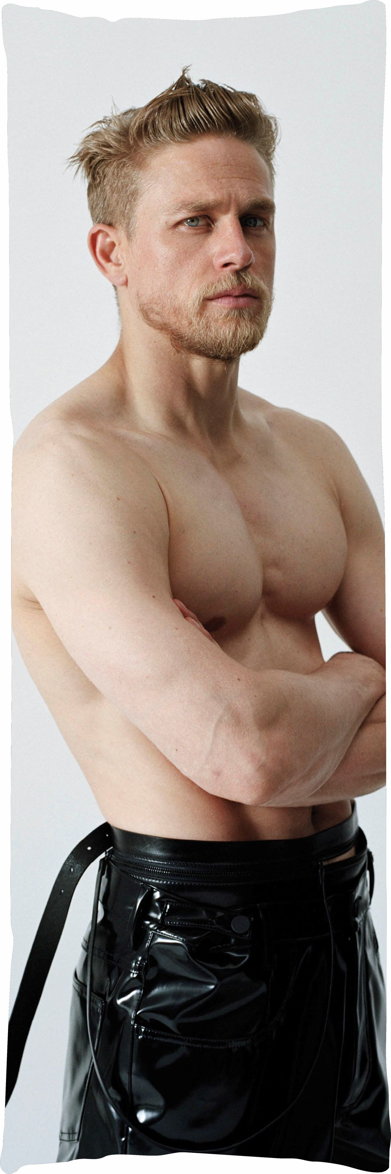 Подушка мини дакимакура PRINT Чарли Ханнэм Charlie Hunnam
