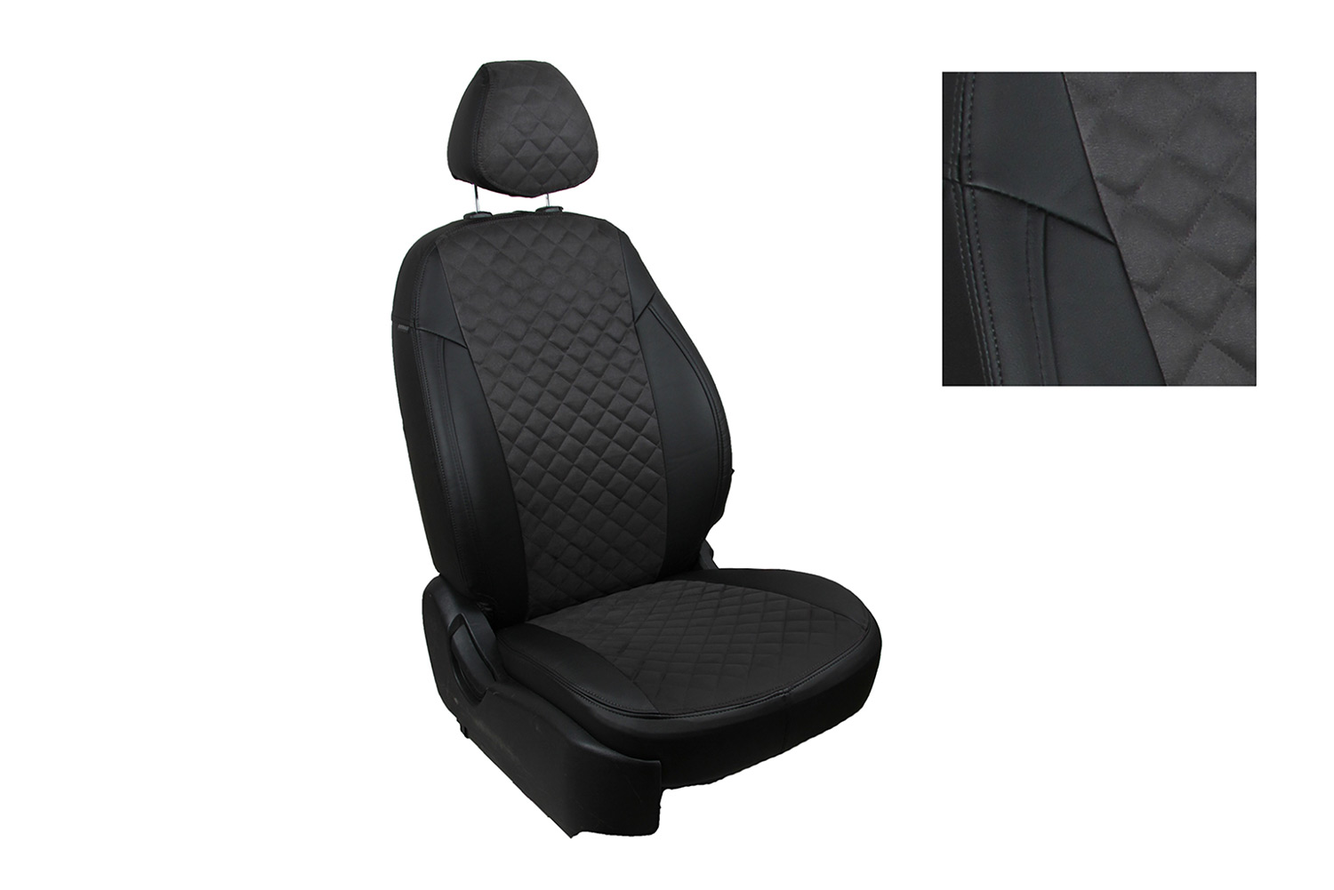 

Чехлы из алькантары Ромб для Ford Kuga 2013-2019