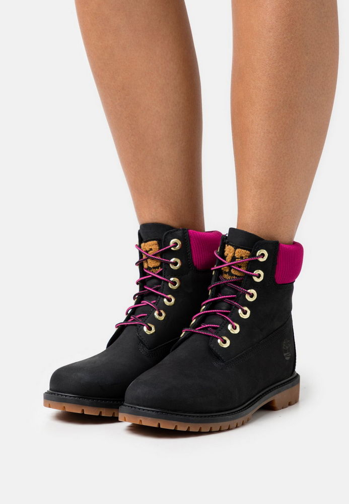 

Ботинки женские Timberland TI111N08S черные 37.5 EU, Черный, TI111N08S