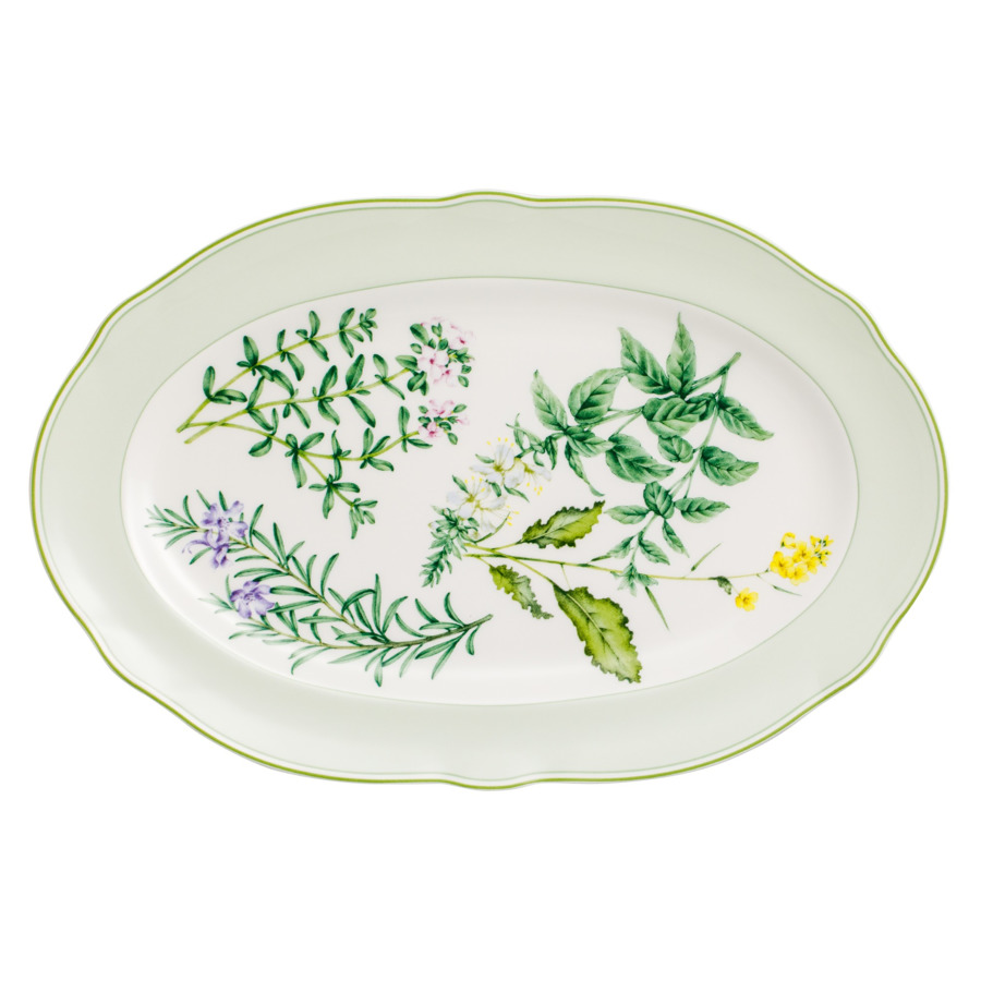 

Блюдо овальное Noritake Английские травы 38 см