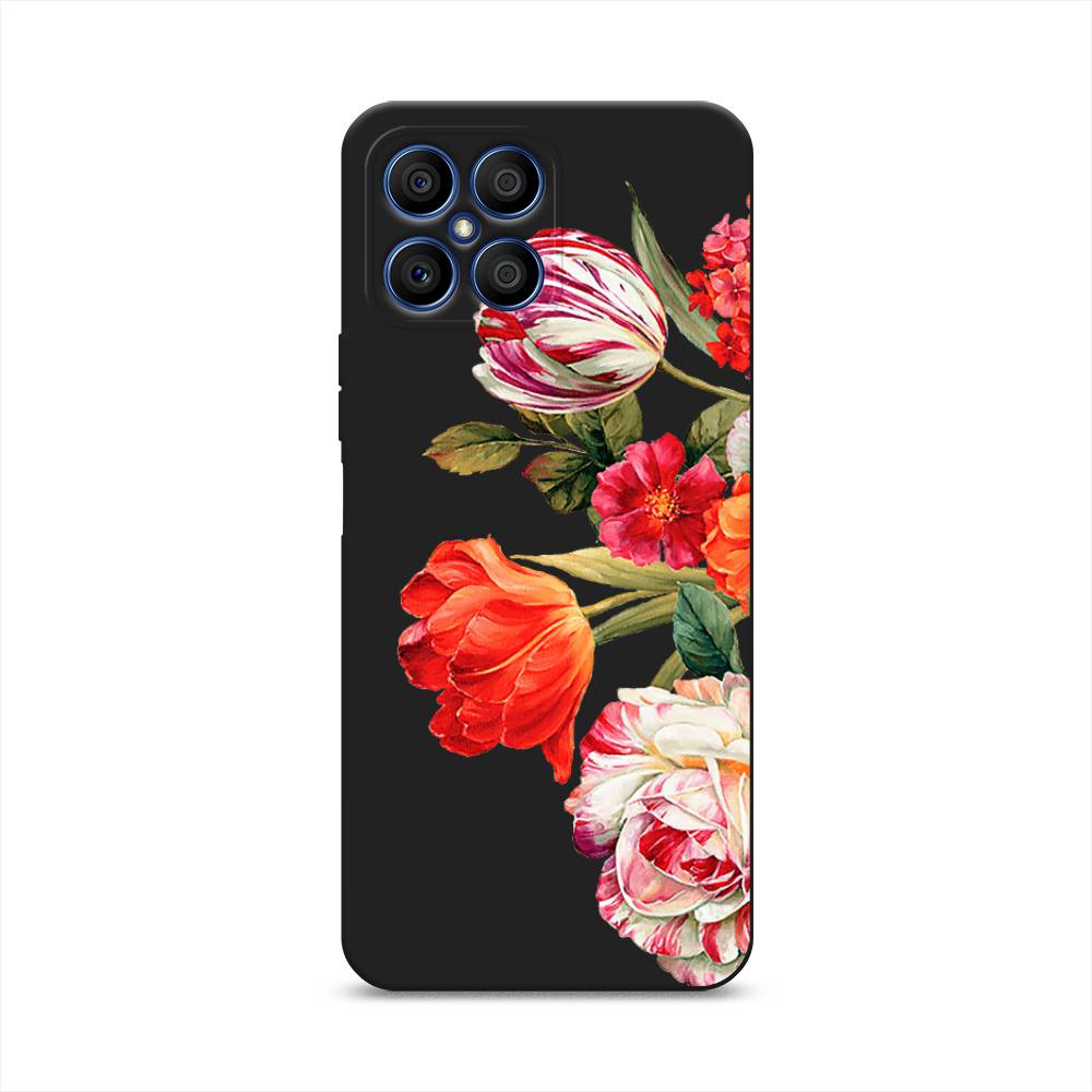 

Чехол Awog на Honor X8 "Весенний букет", Красный;розовый;зеленый, 6107652-1