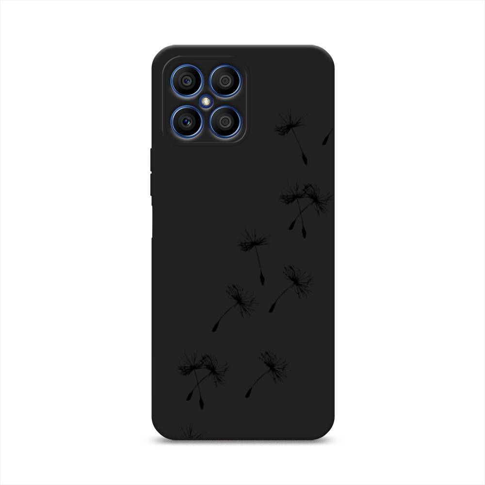 

Чехол Awog на Honor X8 "Летящие одуванчики", Черный, 6107652-1