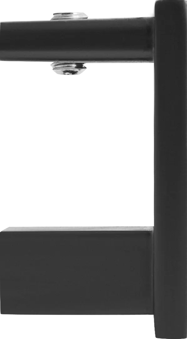 Наконечник Квадро заглушка Inspire металл цвет черный 4 см 2 шт. заглушка для shelf multi g с разъемом anr металл