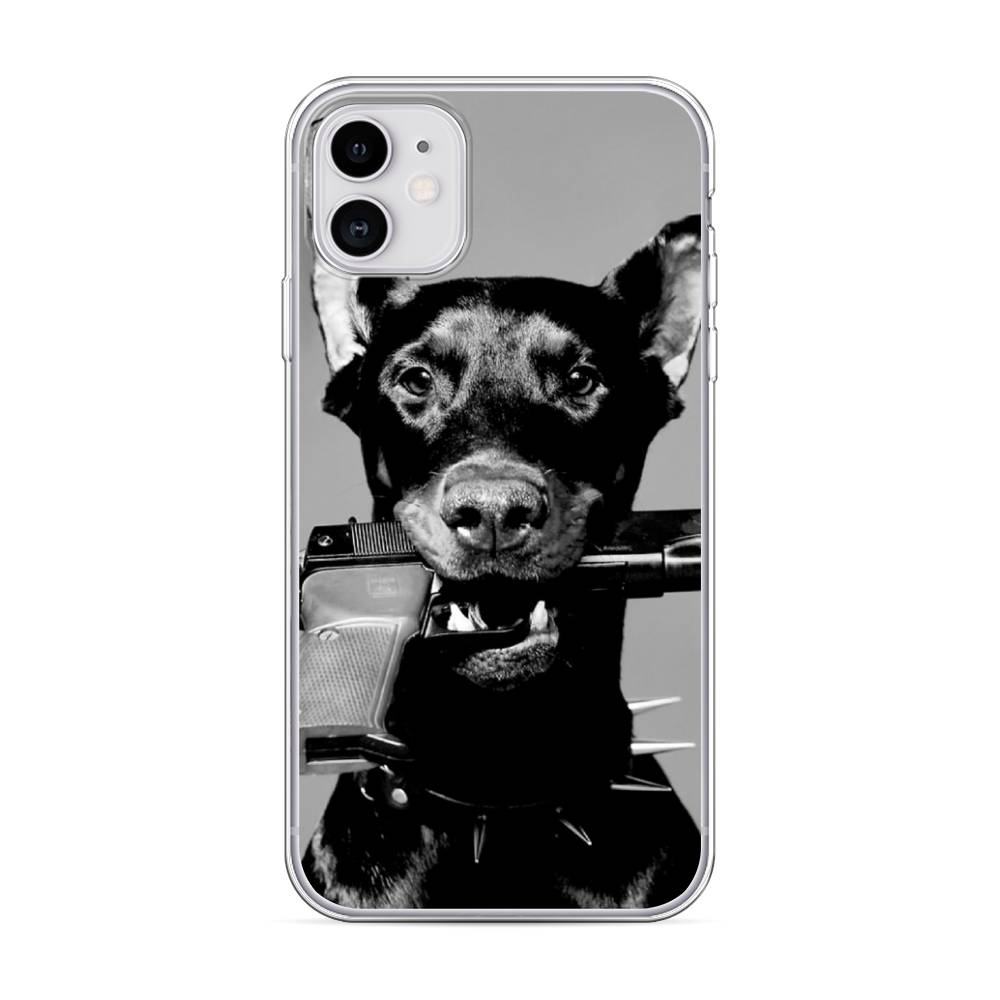 

Чехол Awog для Apple iPhone 11 "Доберман"