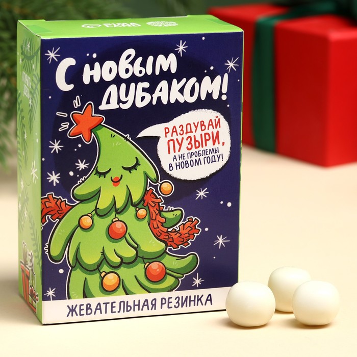 

Жевательная резинка Фабрика Счастья с новым дубаком с начинкой 60 г