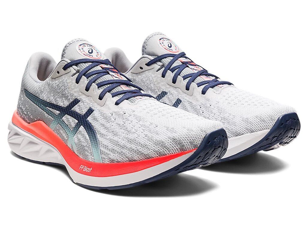 

Спортивные кроссовки мужские серый/синий ASICS DYNABLAST 2 размер 45, DYNABLAST 2