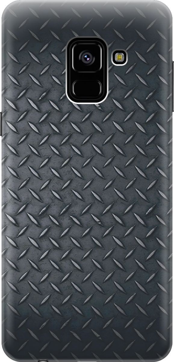

Чехол на Samsung Galaxy A8 (2018) с принтом "Металлический лист", 7215