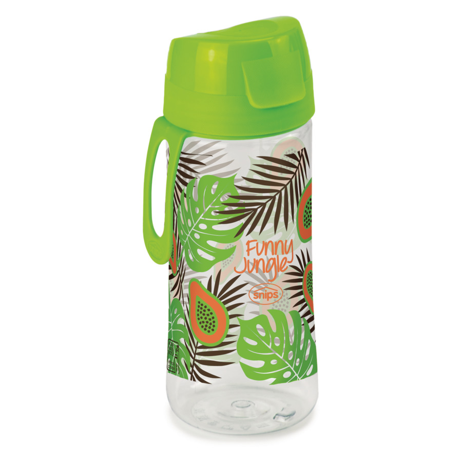 Бутылка для воды SNIPS Jungle 0,5л, тритан, зеленый