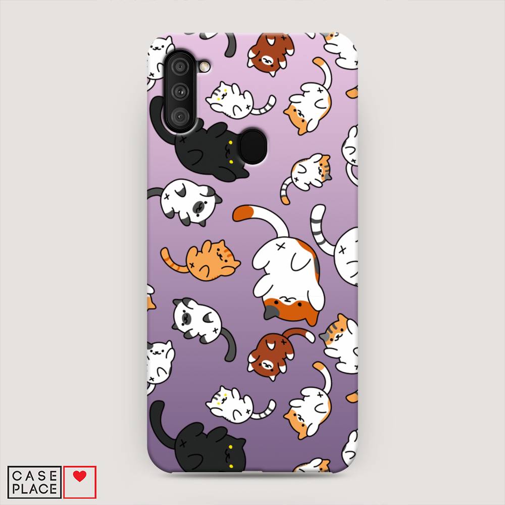 

Пластиковый чехол "Котопад" на Samsung Galaxy M11, 2100620-5