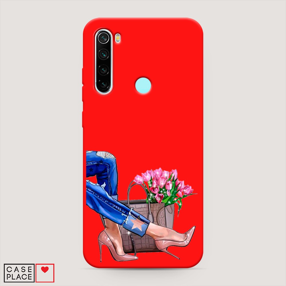 

Чехол Awog на Xiaomi Redmi Note 8 "Каблучки", Разноцветный, 36553-1