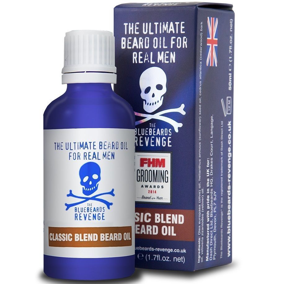 фото Масло для бороды классическое the bluebeards revenge classic blend beard oil 50 мл