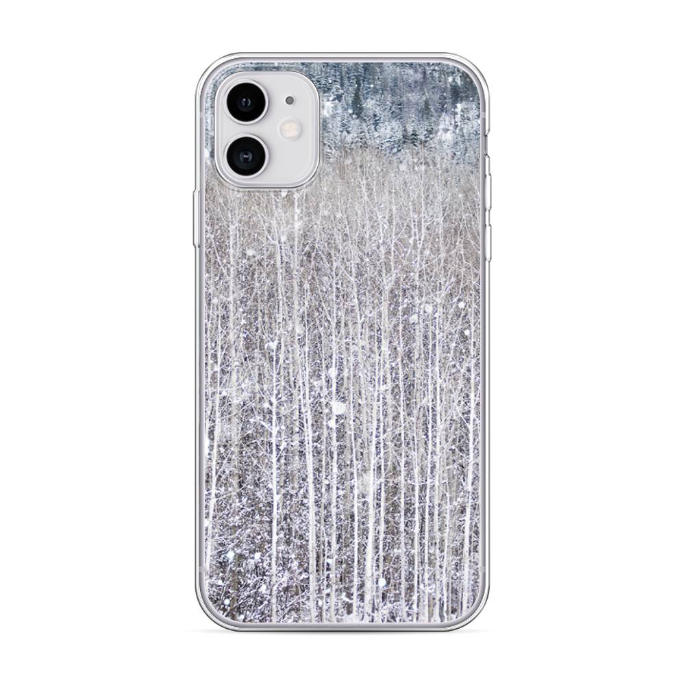

Чехол Awog для Apple iPhone 11 "Снежный лес"