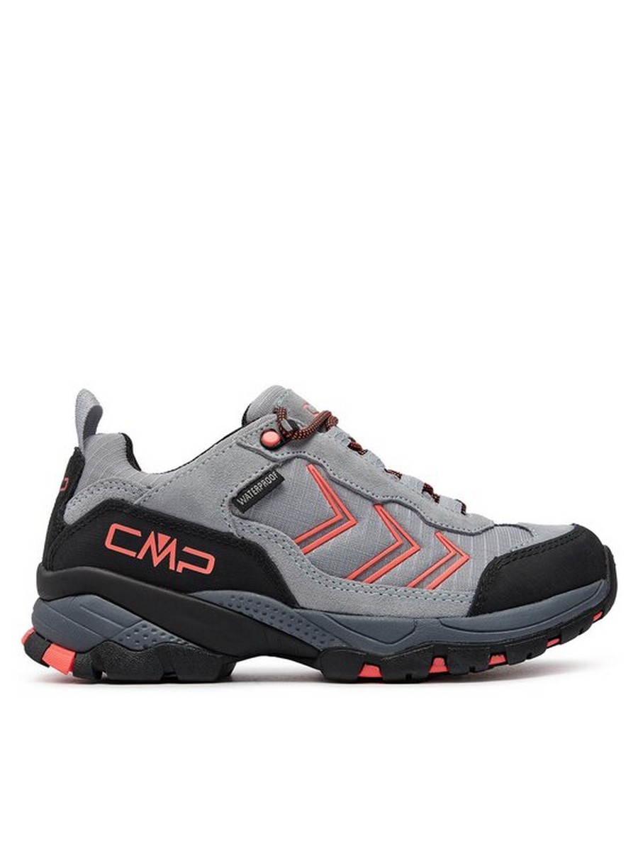 Кроссовки женские CMP Melnick Low WP Trekking Shoes 3Q19656 серые 39 EU