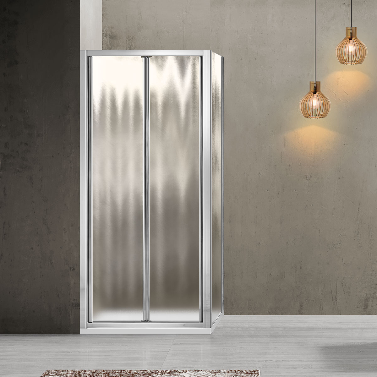 

Душевой уголок Vincea Garda VSR-1G9090CH 90x90х190 профиль хром, стекло рифленое, VSR-1G9090CH