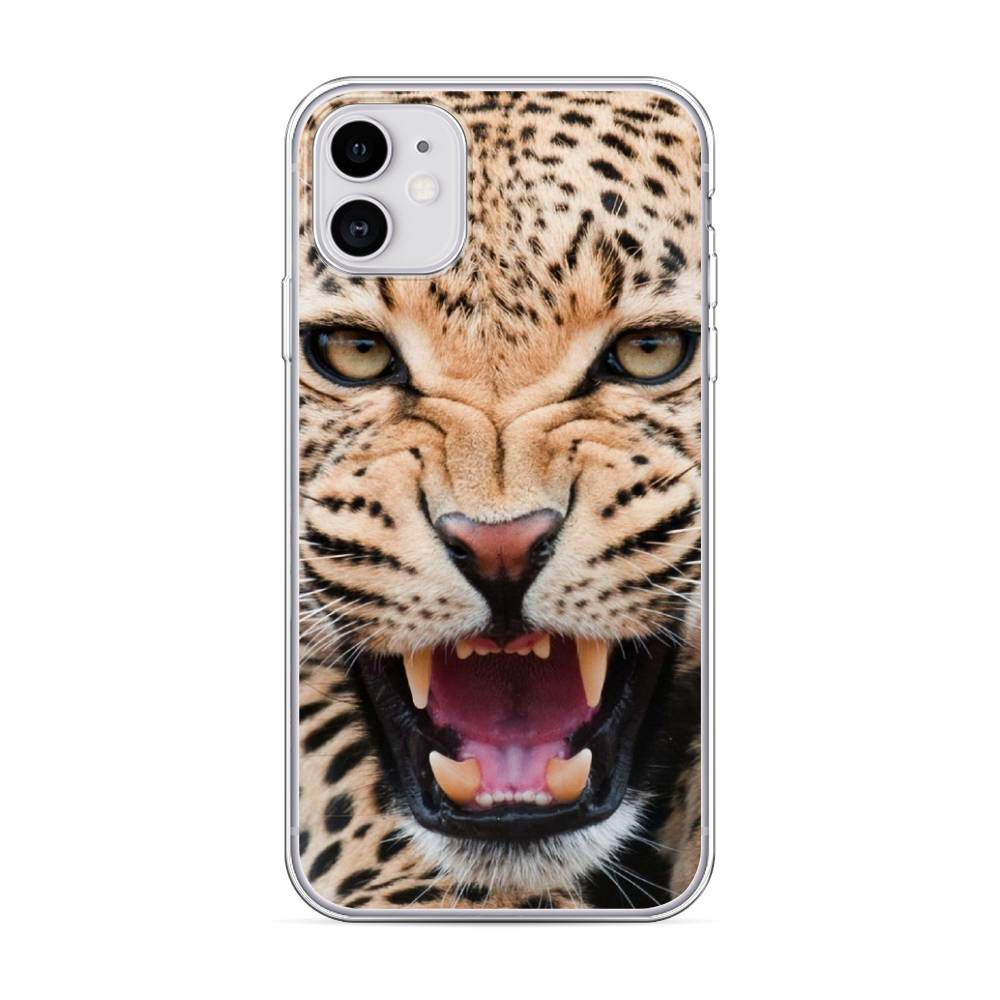 

Чехол Awog для Apple iPhone 11 "Леопард 3d"