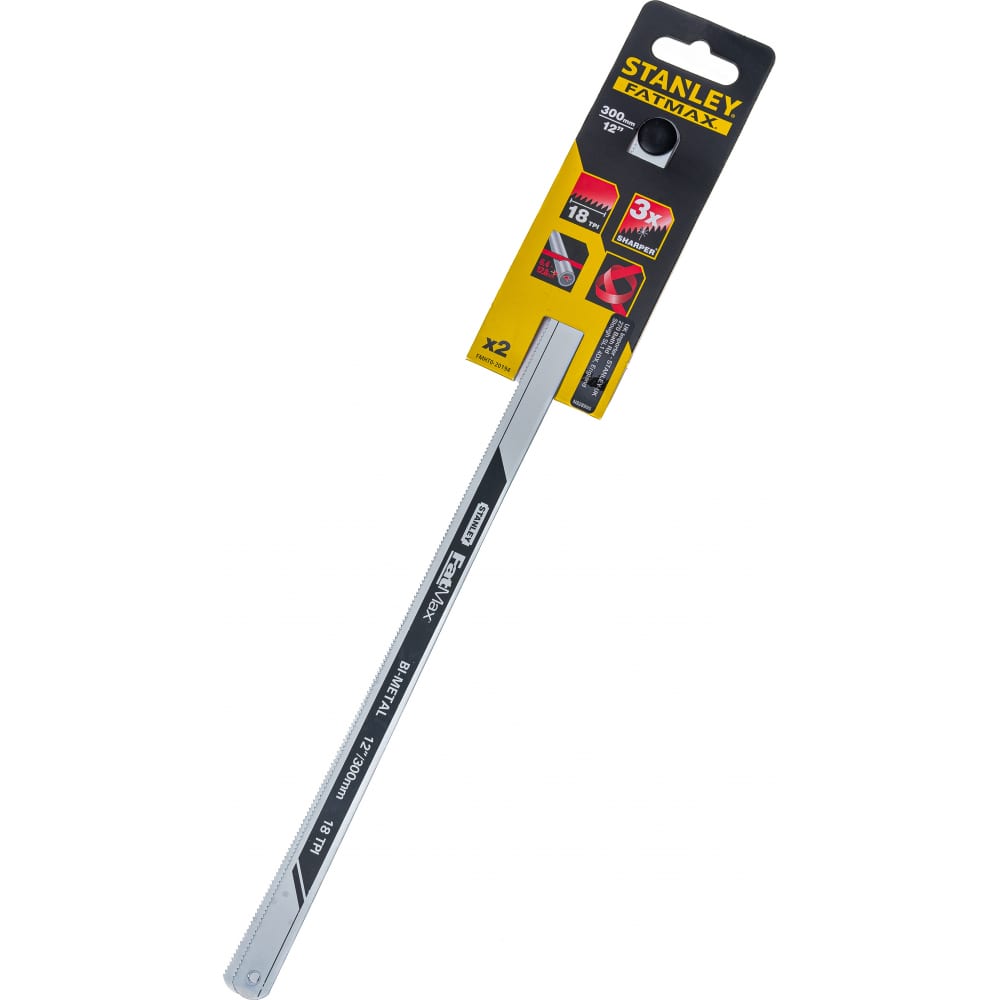 

Полотно Fatmax по металлу (2 шт; 300 мм; 18TPI) Stanley FMHT0-20194