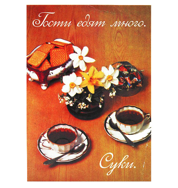 

Открытка "Суки", KW084-000082