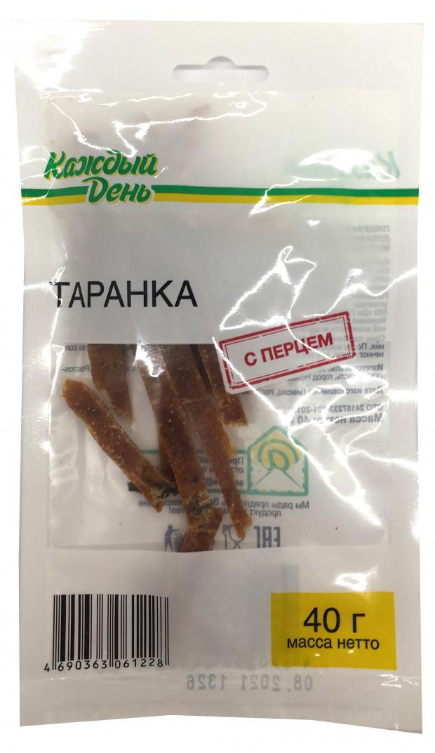 Таранка «Каждый День» с перцем, 40 г