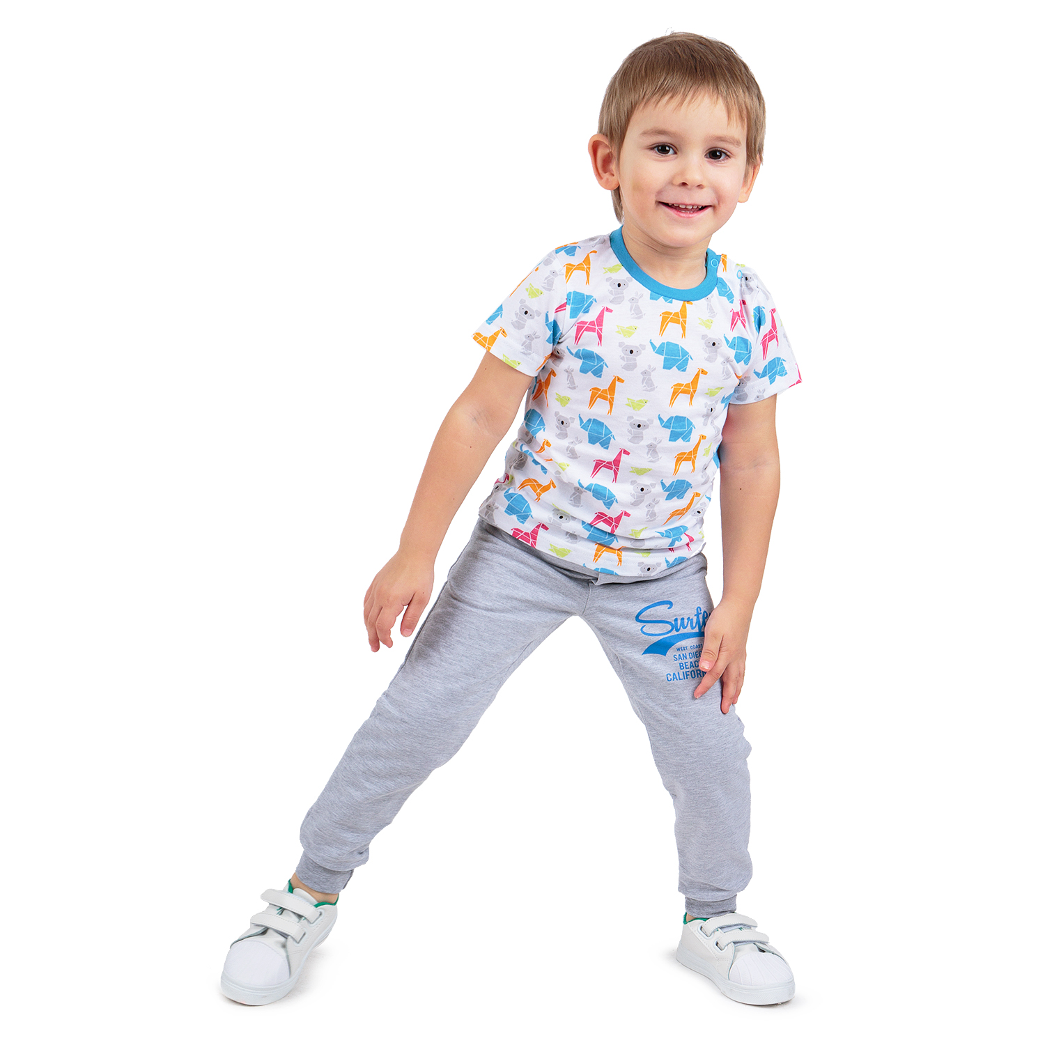 

Футболка детская Leader Kids ЛКЛ2021154 р.92, ЛКЛ20211549-КУ04