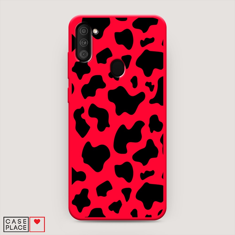 

Чехол Awog на Samsung Galaxy A11 / Самсунг A11 "Пятна коровы черные", Разноцветный, 2100153-1