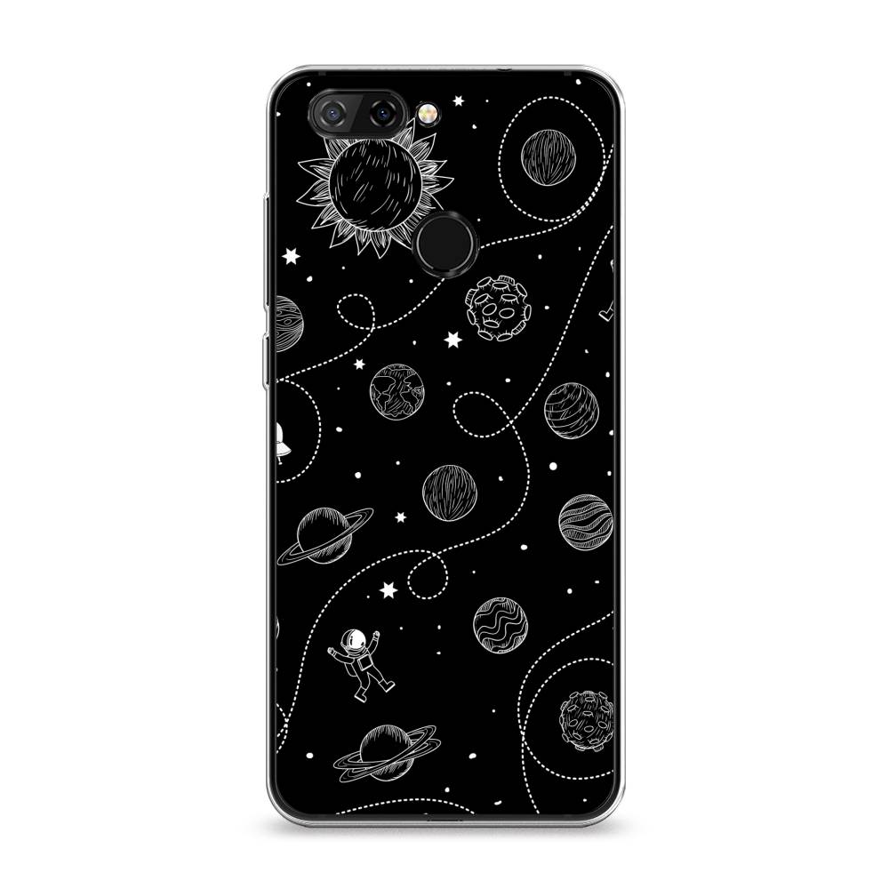 

Чехол Awog на ZTE Blade V9 / ЗТЕ Блэйд V9 "В невесомости", Разноцветный, 132450-4