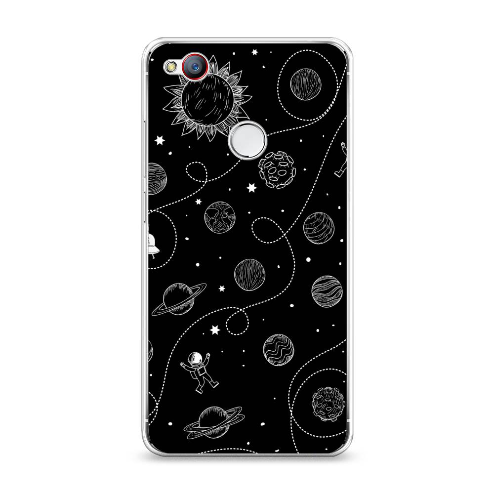 

Чехол Awog на ZTE Nubia Z11 Mini / ЗТЕ Нубиа Z11 Mini "В невесомости", 131550-4