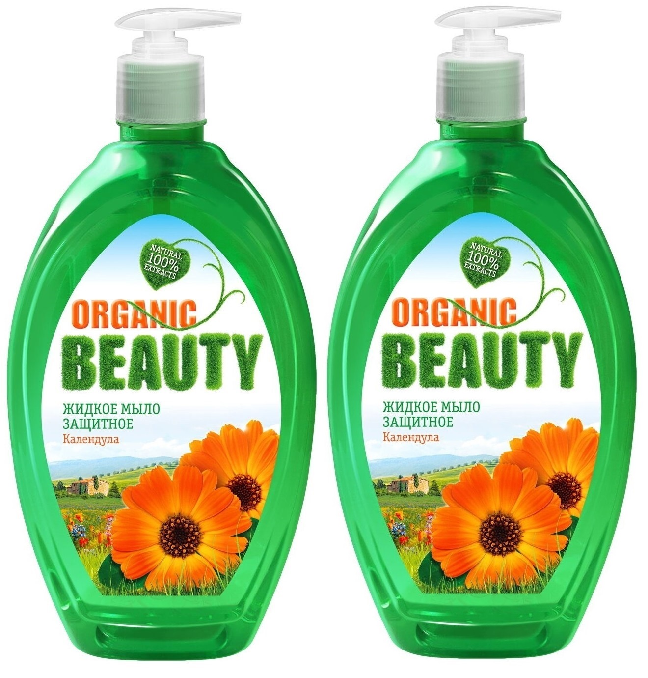 

Жидкое мыло Organic Beauty Защитное, 500 мл, 2 шт