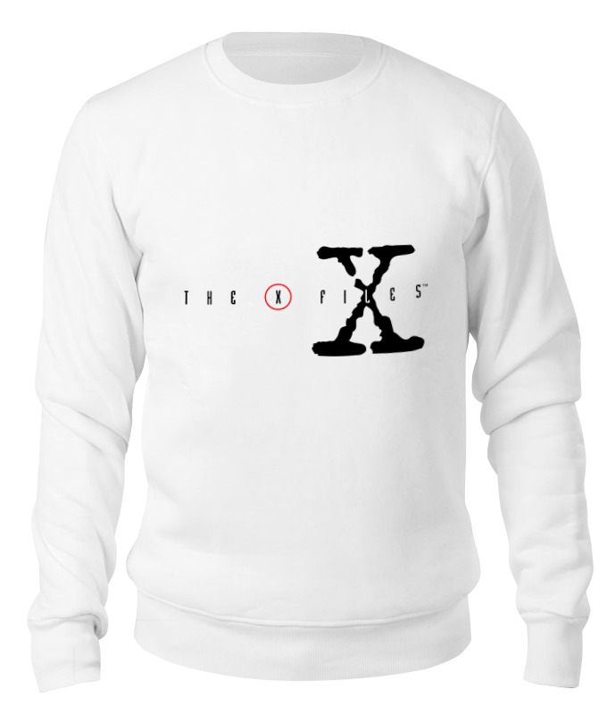 

Свитшот унисекс Printio X files белый S, X files