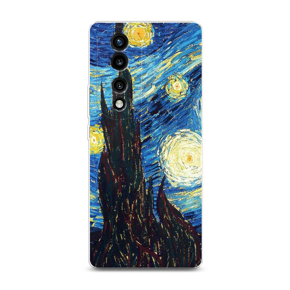 

Силиконовый чехол "Ван Гог Звездная ночь" на Honor 70 Pro, 6108350-9