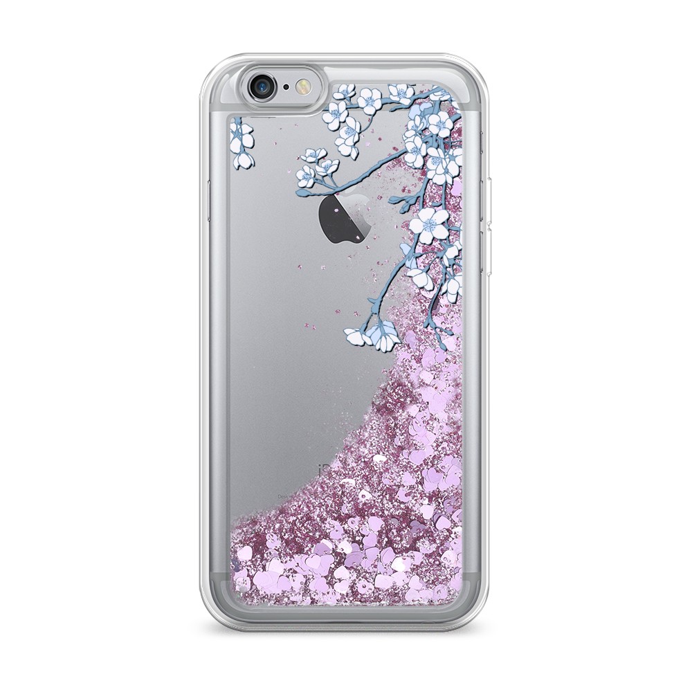 

Жидкий чехол с блестками "Цветочная фантазия 3" на Apple iPhone 6S, 0104S94-1